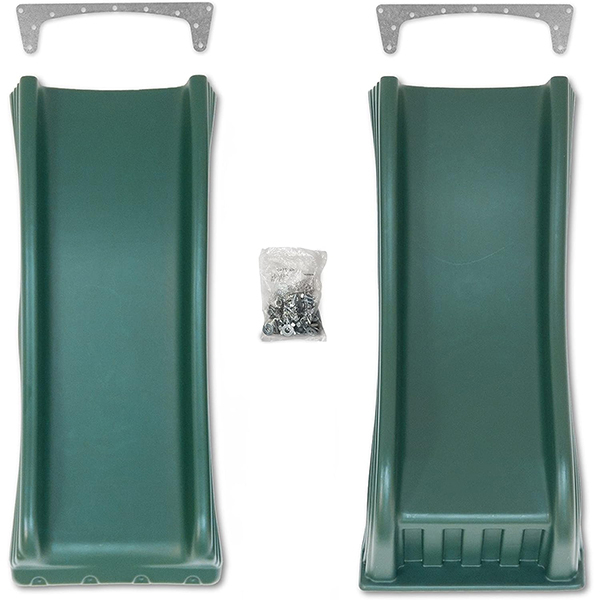 Two Piece Plastic Cool Wave Slide