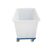 Commercial Plastic Laundry Cart with Wheels