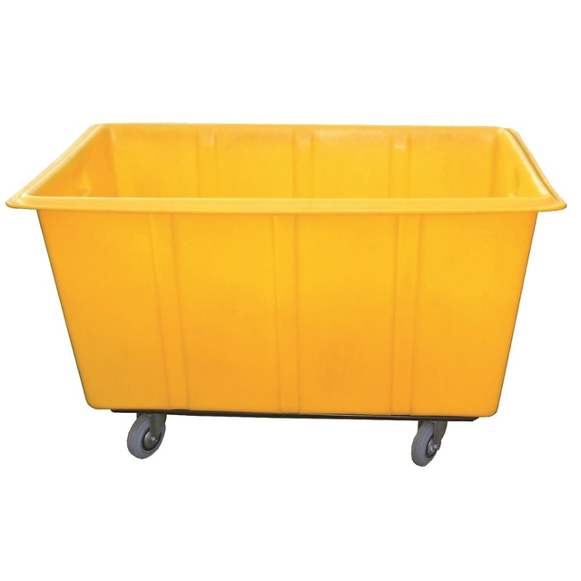 Commercial Plastic Laundry Cart with Wheels