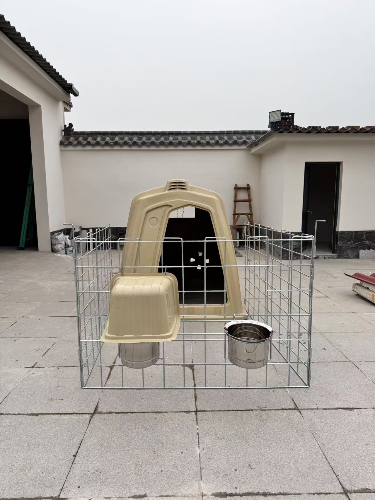 Feeding bucket lid for calves