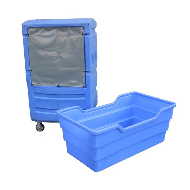 Rotational Moulding Plastic Linen Cart