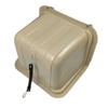 Feeding bucket lid for calves