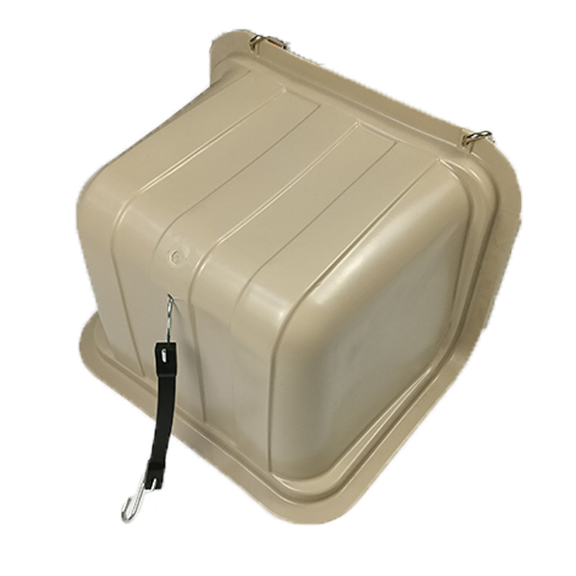 Feeding bucket lid for calves