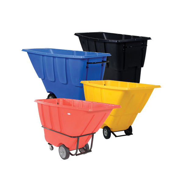 Self-Dumping Hoppers Plastic Tilt Truck