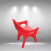 Rotation Molding Plastic Cute Kids Toys Animal Chair